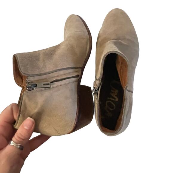 Sam‎ Edelman Women's Size 7.5 Petty Suede Leather Tan Ankle Desert Boots Booties - Picture 11 of 12
